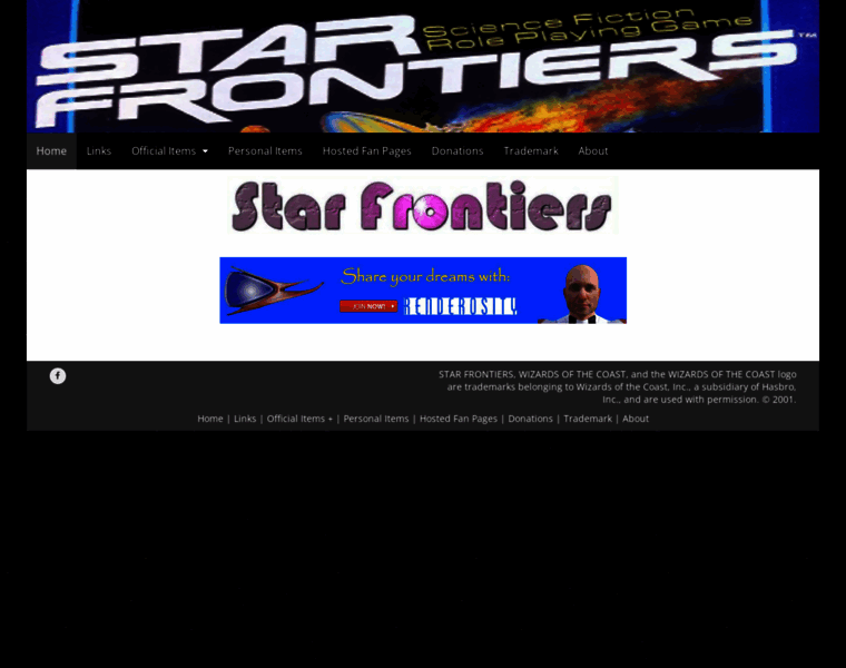 Starfrontiers.com thumbnail