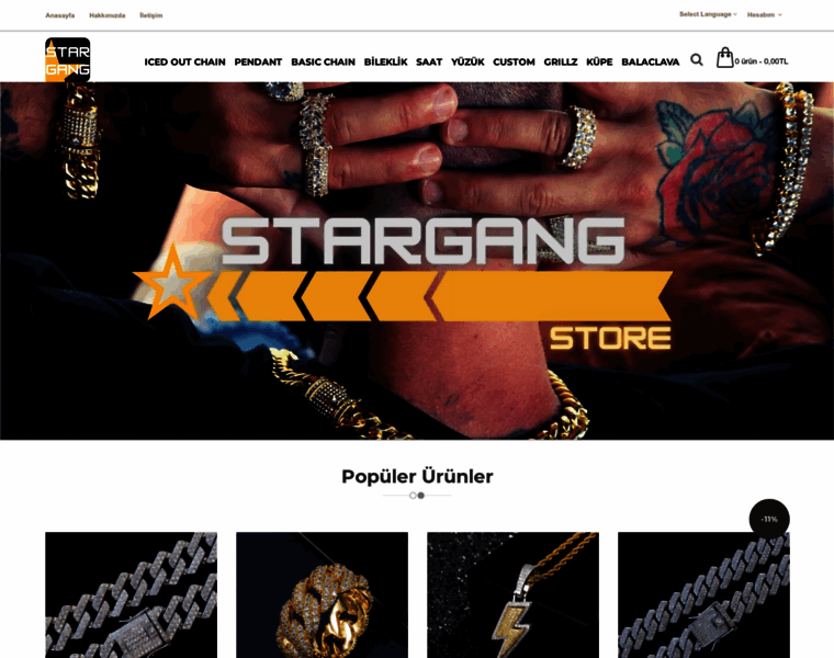 Stargangstore.com thumbnail