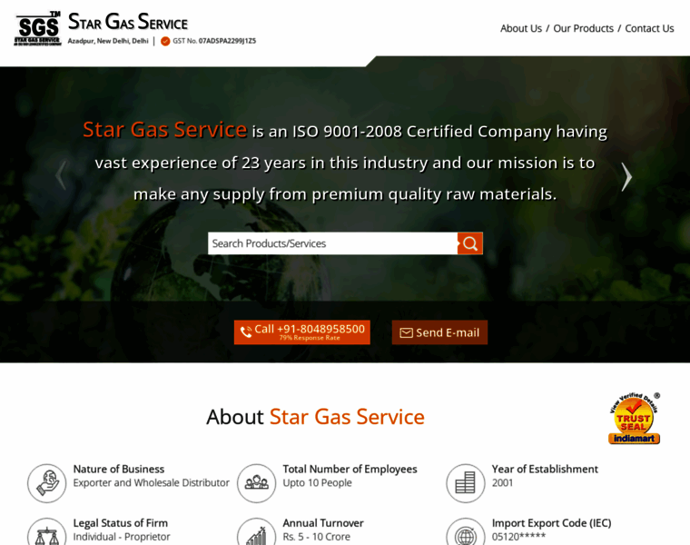 Stargasservice.co.in thumbnail