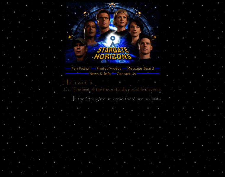 Stargate-horizons.com thumbnail