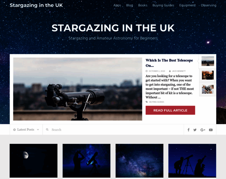 Stargazing.me.uk thumbnail
