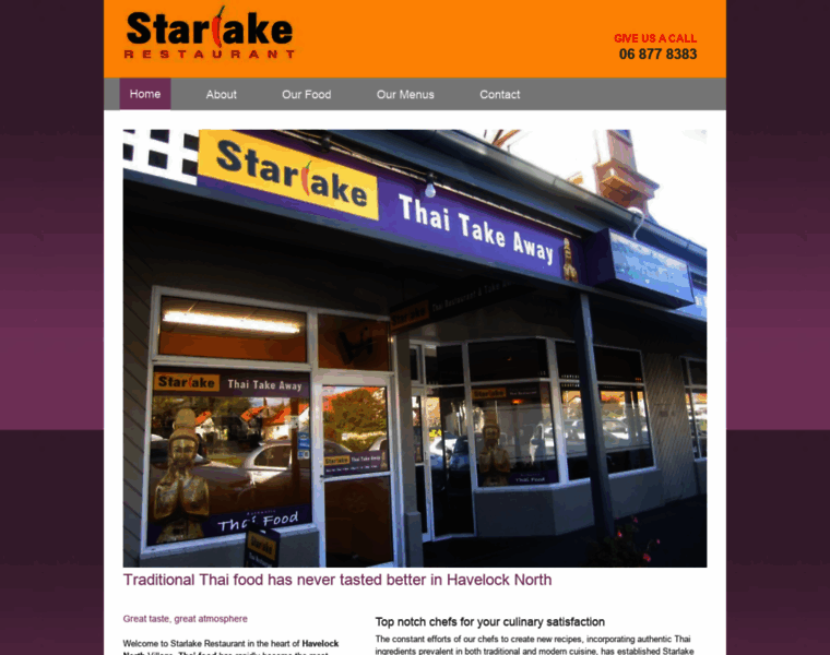 Starlakerestaurant.co.nz thumbnail