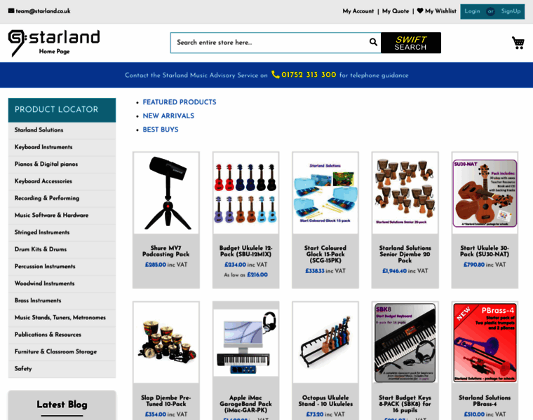Starland.co.uk thumbnail