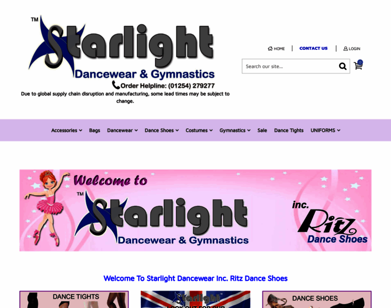 Starlightdancewear.co.uk thumbnail
