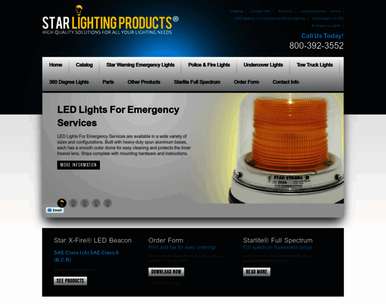 Starlightingproducts.com thumbnail