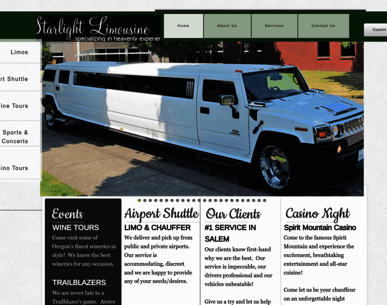 Starlightlimousineservices.com thumbnail