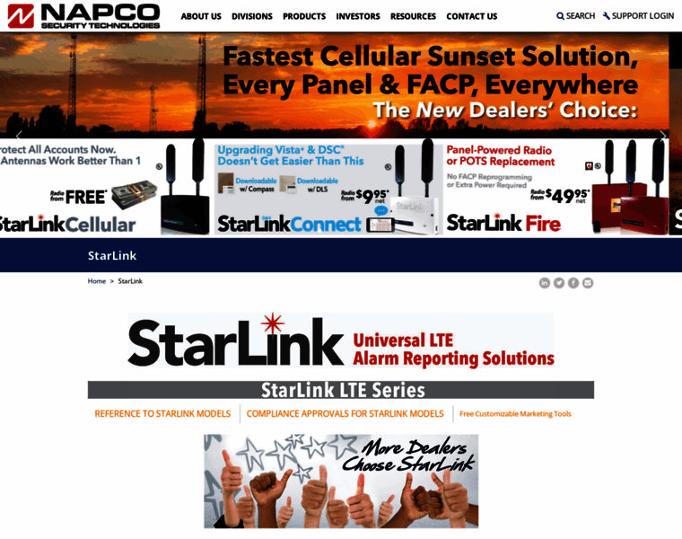 Starlinkconnect.com thumbnail