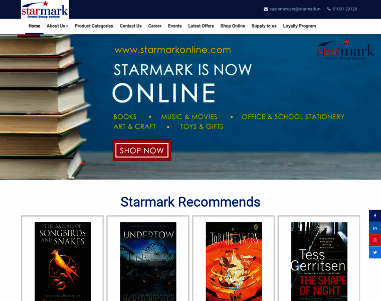 Starmark.in thumbnail
