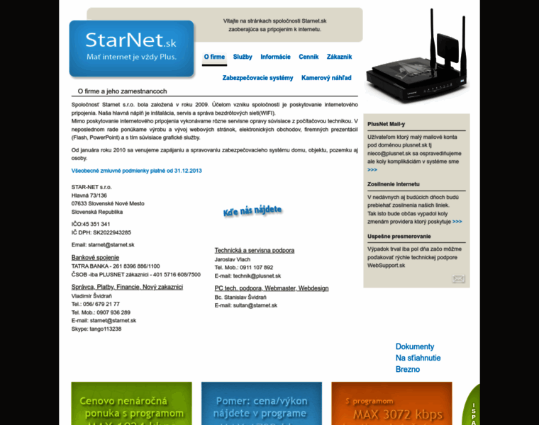 Starnet.sk thumbnail