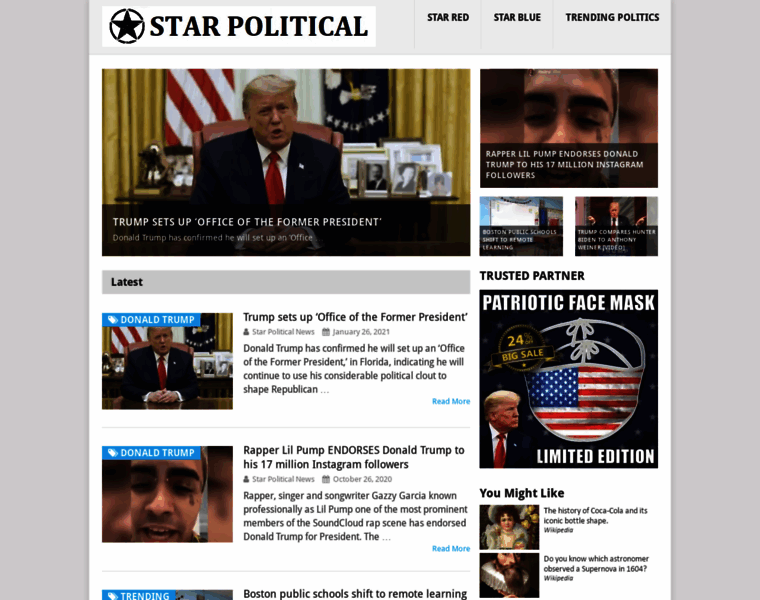 Starpolitical.com thumbnail