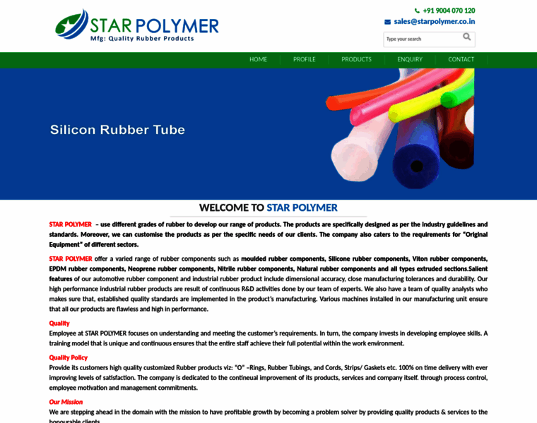 Starpolymer.co.in thumbnail
