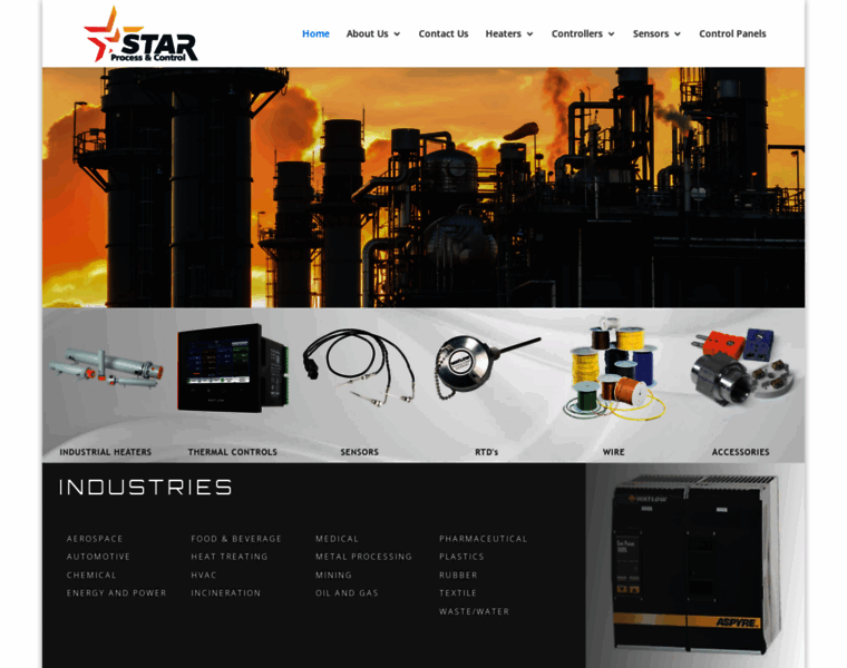 starprocessandcontrol.com at WI. Watlow Products Heaters & Controllers ...