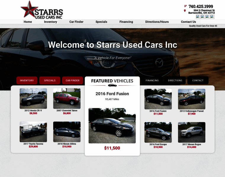 Starrsusedcars.com thumbnail