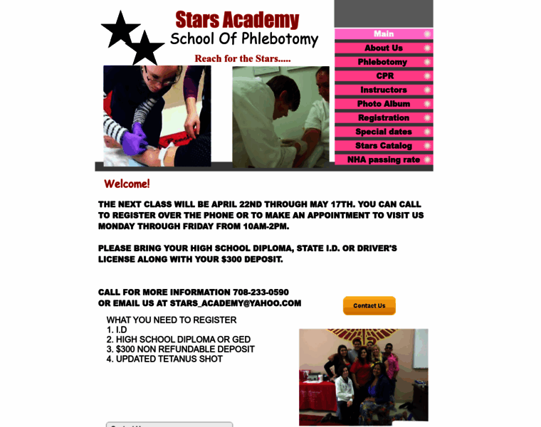 Stars-academy.net thumbnail