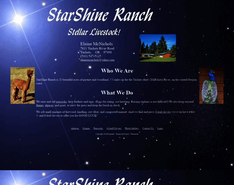 Starshine-ranch.com thumbnail
