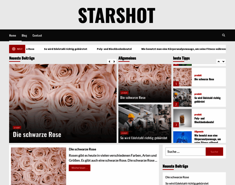 Starshot.de thumbnail