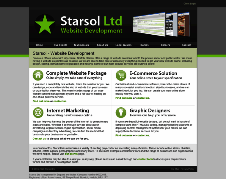 Starsol.co.uk thumbnail