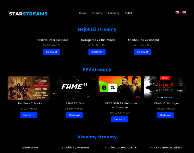 Starstreams.pro thumbnail