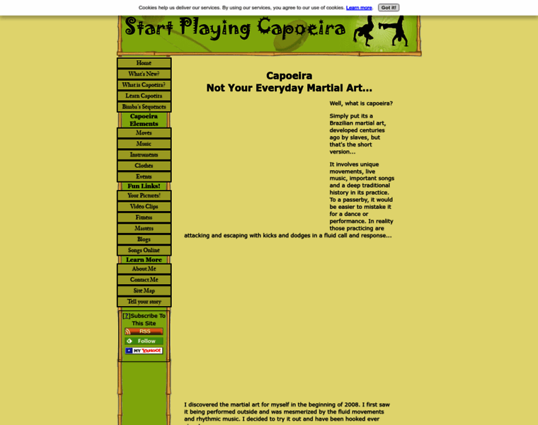 Start-playing-capoeira.com thumbnail