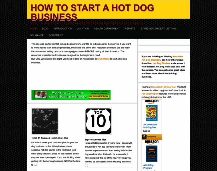 Startahotdogbusiness.com thumbnail