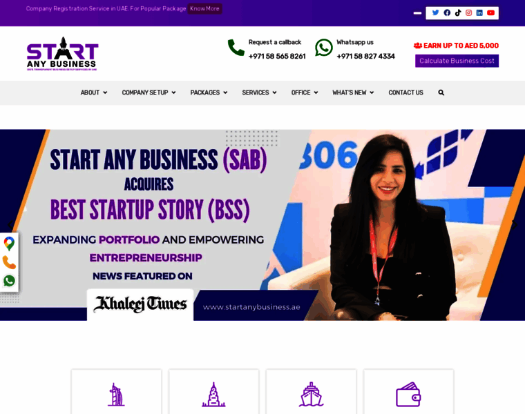Startanybusiness.ae thumbnail