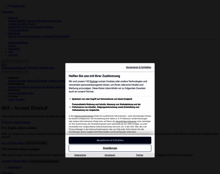 Startbase.de thumbnail