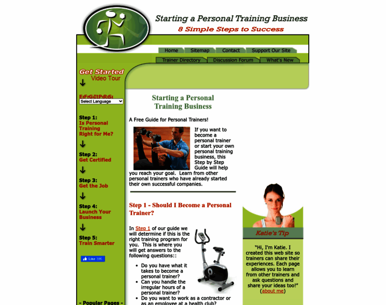 Starting-a-personal-training-business.com thumbnail