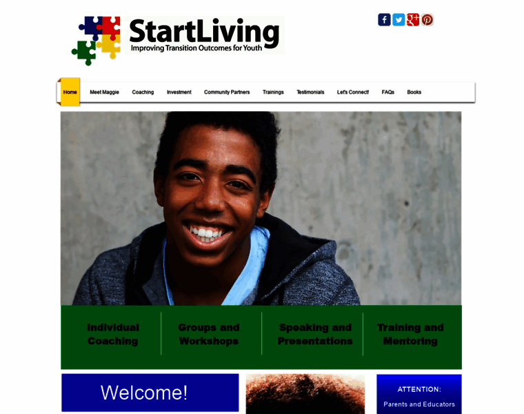 Startlivingcoaching.com thumbnail