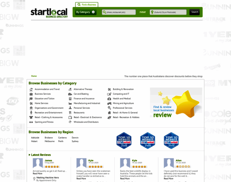 Startlocal.com.au thumbnail