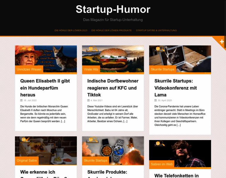Startup-humor.de thumbnail