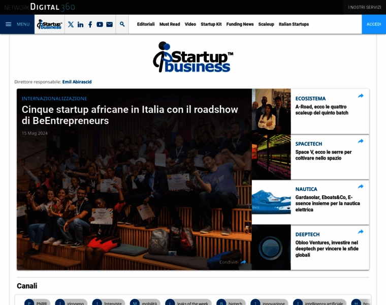 Startupbusiness.it thumbnail