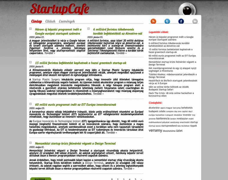 Startupcafe.hu thumbnail