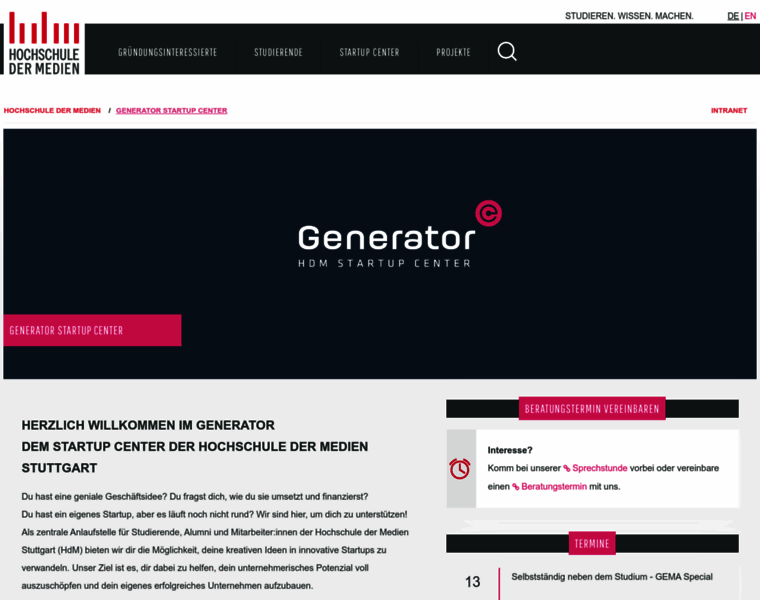 Startupcenter-stuttgart.de thumbnail