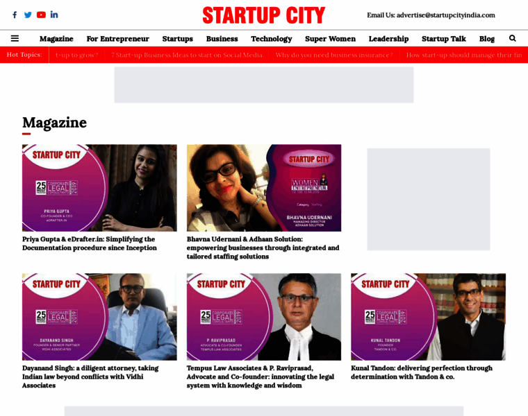 Startupcityindia.com thumbnail