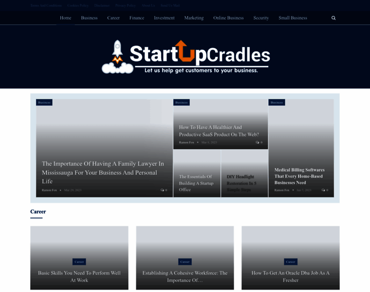 Startupcradles.com thumbnail