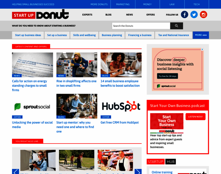 Startupdonut.co.uk thumbnail