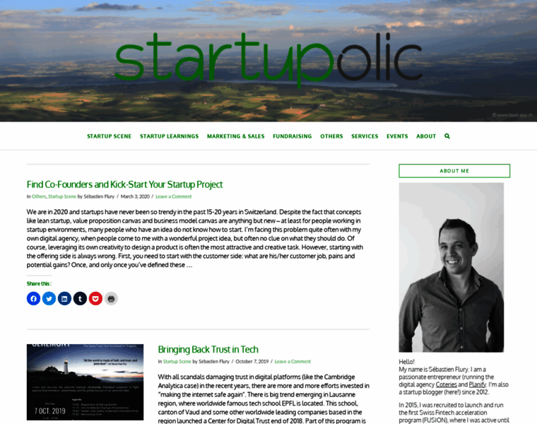 Startupolic.com thumbnail