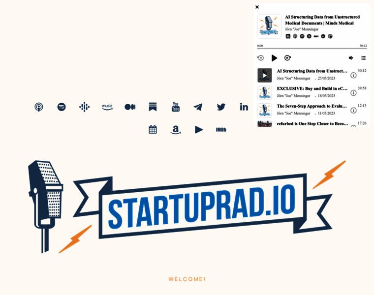 Startuprad.io thumbnail