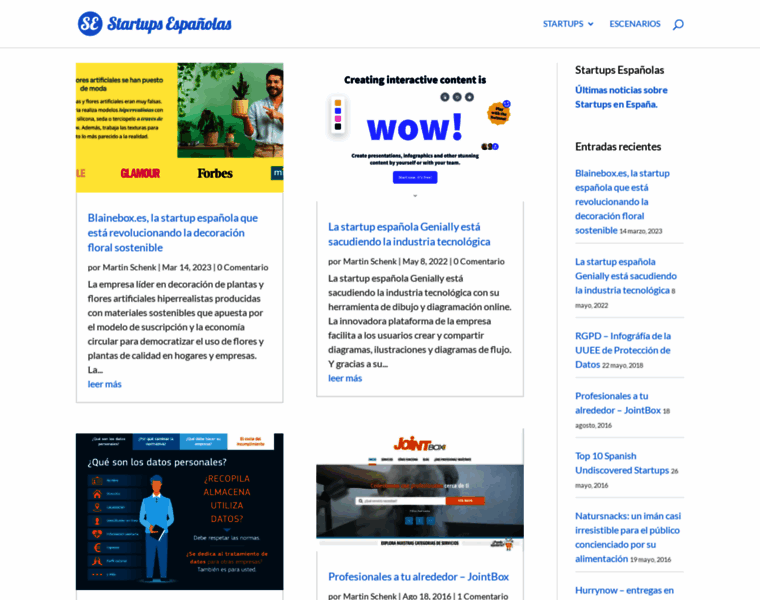 Startups-espanolas.es thumbnail