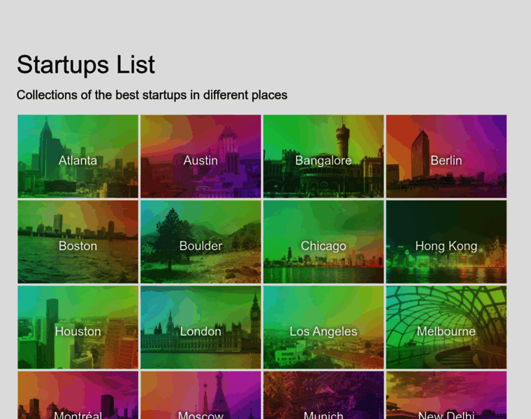 Startups-list.com thumbnail