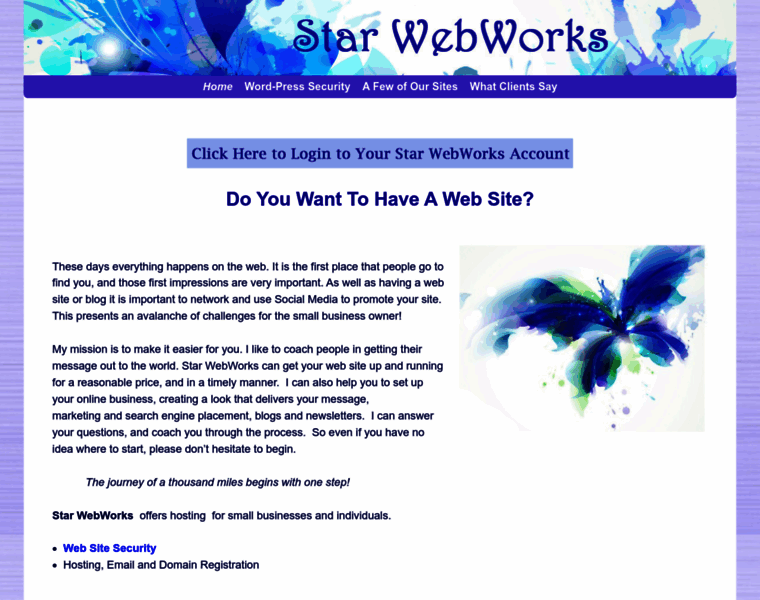 Starwebworks.com thumbnail