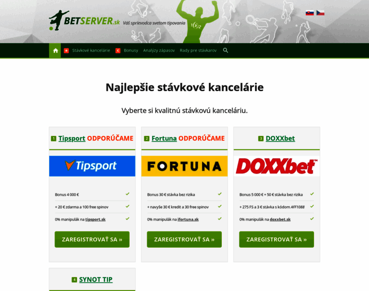 Stavkovaniecezinternet.sk thumbnail