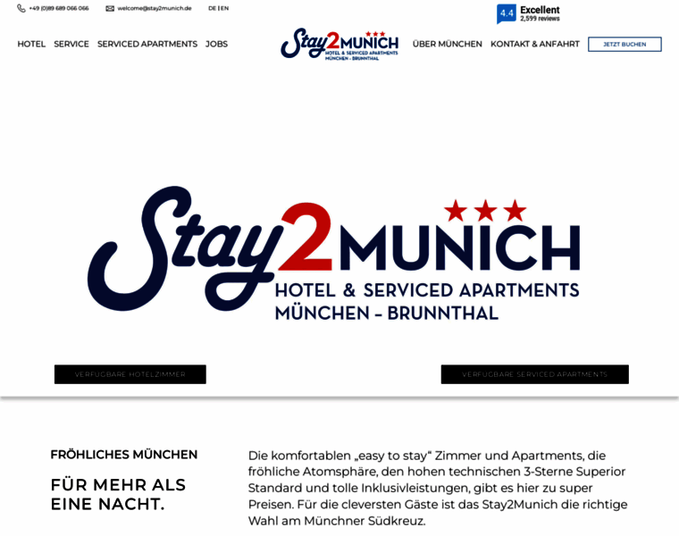 Stay2munich.de thumbnail