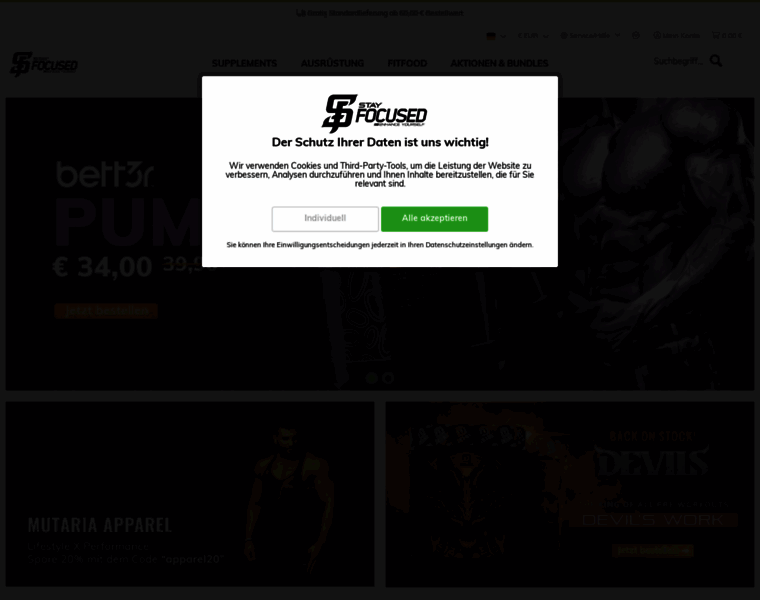 Stayfocused.de thumbnail