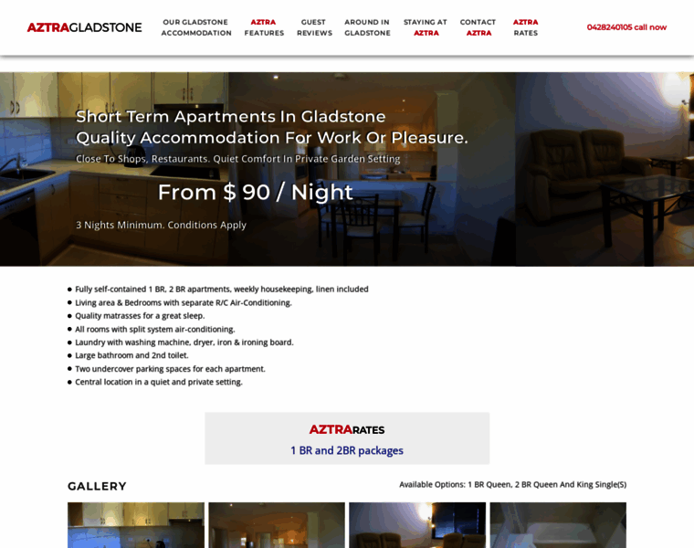 Stayingladstone.com.au thumbnail