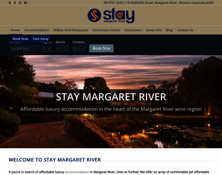 Staymargaretriver.com.au thumbnail