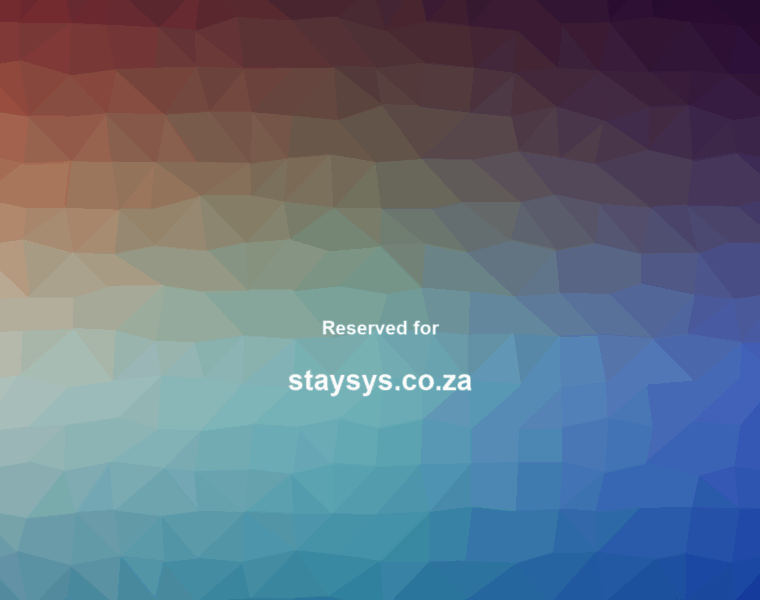 Staysys.co.za thumbnail