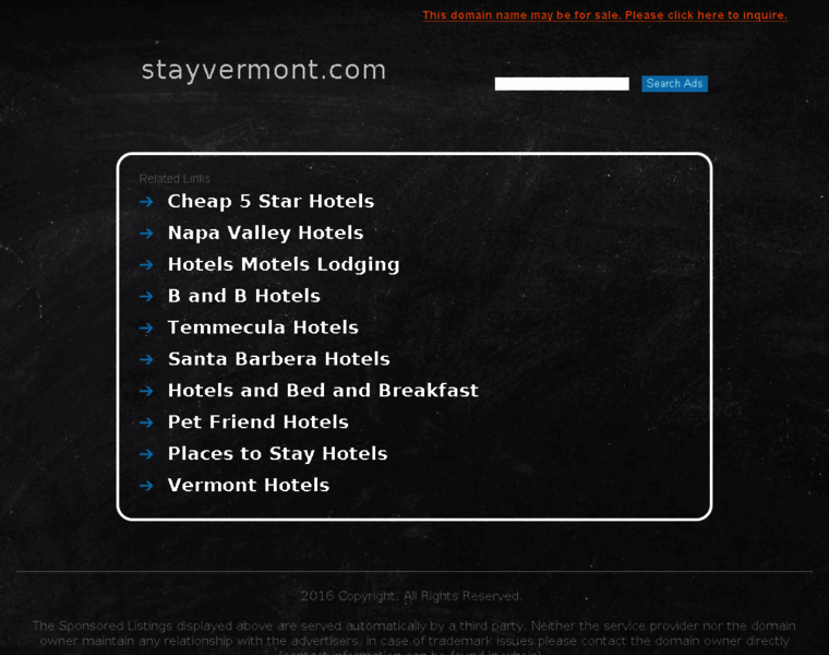 Stayvermont.com thumbnail