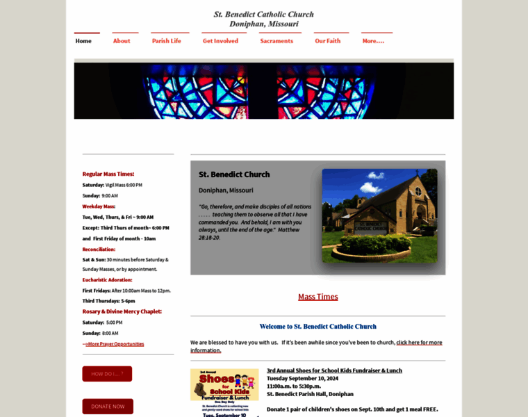 Stbenedictdoniphan.com thumbnail