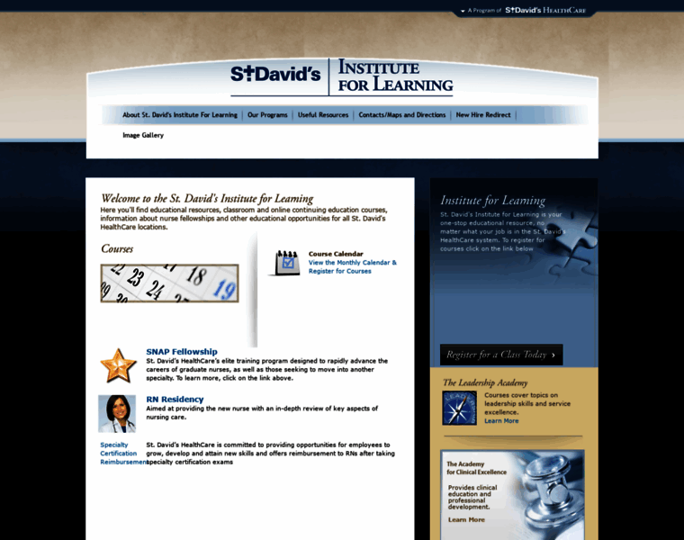 Stdavids-institute.com thumbnail